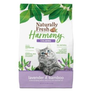 Naturally Fresh Harmony Clumping Cat Litter, Lavender and Bamboo, 26 lbs. (11.79 kg)., Bag