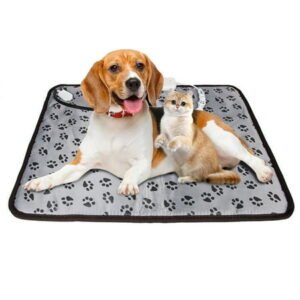 Dog Heating Pad for Pet Bed Indoor Waterproof Heated Pet Bed Mat Pet Heating Pad Cat Heating Pad Puppy Heating Pad for Whelping Box Outdoor Dog House Easy Clean