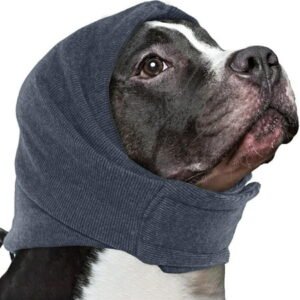 Dog Calming Hoodie No Shake Ear Wraps for Dogs Ear Protection Ear Dog Cover Muffs Dog Head Warp Anxiety Relief Dog Ear Wrap Head Cover The Grooming and Force Drying Dog Ear Protector