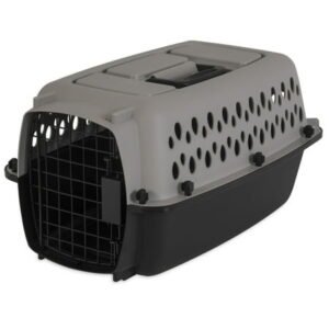 Vibrant Life Pet Kennel 19″ X-Small Plastic Dog Crate Portable Carrier for Pets up to 10 lbs