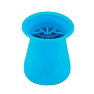 Lojoutye Lovely Dog Paw Cleaner Cup Small Dog Chew Pet Foot Washer Dog Stimulating Dog Cleaning Brush Claws Massage Aggressive Chewers Dog for Large Dogs Grooming