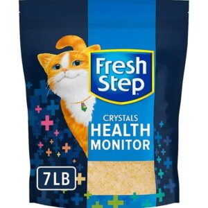 Fresh Step CRYSTALS Health Monitor Cat Litter 2-7lb bags
