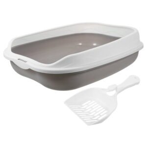 unbranded Cat Litter Boxes For Indoor Cats Cat Litter Litter Tray With Scoop Cat Litter Tray Cat Litter Pan Cat Sand Box Litter Basin For Pet Accessories