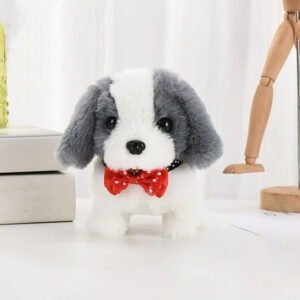 NIZELUK Interactive Walking Puppy Toy Dog for Kids, Barks, Wags Tail, and Moves, Realistic Pet Dog for Boys and Girls Clearance Sales Today Deals Prime