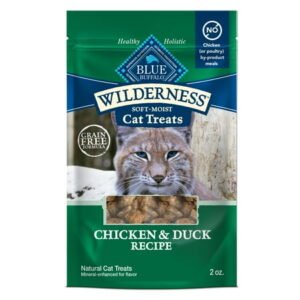 Blue Buffalo Wilderness Soft Cat Treats, Chicken & Duck Recipe, 2-oz. Bag