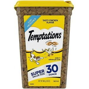 TEMPTATIONS Classic Crunchy and Soft Cat Treats