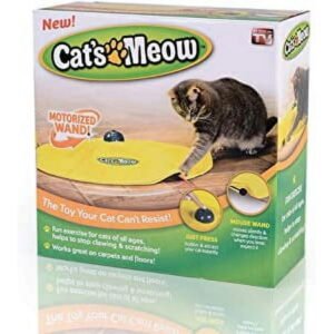 BUYTER Cat Meow Undercover Toy Moving Panic Mouse Interactive Play for Kitten