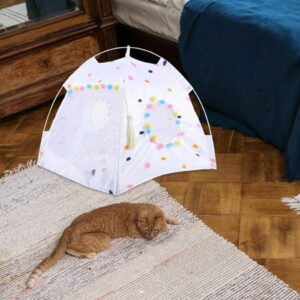 FRCOLOR Dog House Indoor Enclosures Pet Tent Breathable Portable Travel