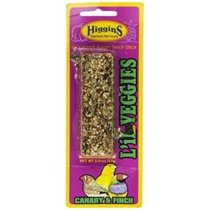 Higgins Lil Veggies Canary & Finch Bird Treat, 2.6 Oz