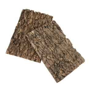 2 Pcs Vivarium Cork Background Cork Wall Reptiles Terrarium Reptile Bark Durable Reptile Decoration 30.00X20.00X2.00CM