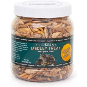 Flukers Medley Treat for Aquatic Turtles [Reptile, Foods Dry] 1.5 oz