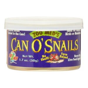 Zoo Med Can O’ Snails Reptile, Bird & Mammal Food, 1.7 oz