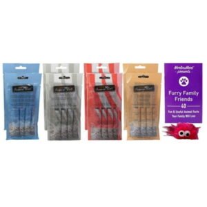Fussie Cat Premium Seafood Puree Topper Treat (2) Each: Oceanfish Salmon, Tuna Mussels, Tuna, Sardine (2 Ounces) MerlinsMart Zine + Catnip Toy