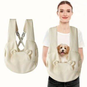 Extra-Large Dog Sling Carrier – Winter Pet Bag With Cotton Lining, Waterproof & Breathable Design Small Dog Carrier Bag Medium Dog Carrier Bag