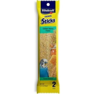 VitaKraft Honey Sticks for Parakeets [Bird, Honey Sticks] 2.11 oz (2 Pack)
