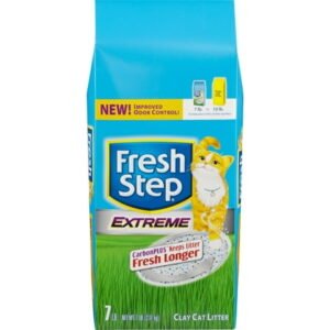 Fresh Step Non-Clumping Clay Cat Litter Scented, 7-lb