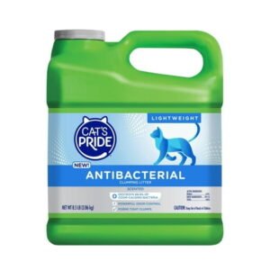 Cat’s Pride Antibacterial Scented Clumping Litter 8.5 lb – 4 Jugs