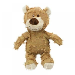 HOTWINTER Dog Plush Bear Toys with Squeaker Soft Cotton Puppies Stuffed Chew Toy Durable Animal Dogs Doll for Small Medium Pets