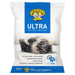 Dr. Elsey’s Ultra, Natural, Clumping Clay Cat Litter, 18 lb Bag