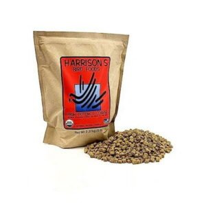 Harrison’s Bird Foods High Potency Coarse Certified Organic Non GMO Formula Pet Bird Food 5lb