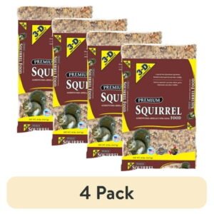 (4 pack) 3-D Pet Products Premium Squirrel and Wildlife Food, 10 lb. Dry, 1 Pack