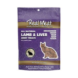 REAL MEAT Cat Treats Lamb/Liver 3oz