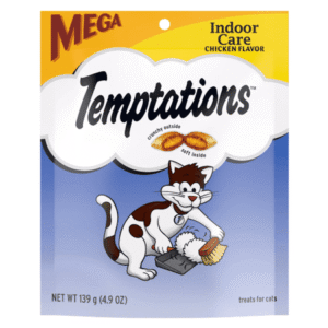 Temptations™ Classic Adult Cat Treats – Indoor Care, Soft & Crunchy, Chicken, 4.9 oz