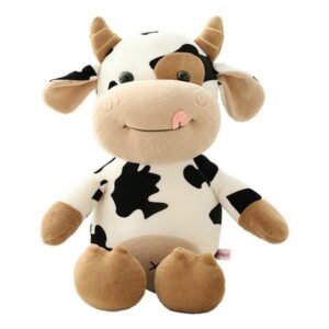 YHAIOGS Dog Toys for Puppies Cow Plush Toy 12