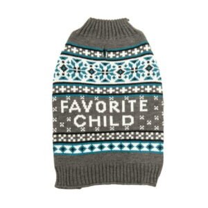 Vibrant Life Favorite Child Dog & Cat Sweater, Gray, XS, among other Chihuahua, Miniature Poodle