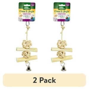 (2 pack) Wild Harvest Natural Multi Color Bird Toy , 1 Ct