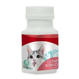 Farfi 17.7ml Natural Liquid Catnip Bubbles Oil Blower Cat Kitten Interactive Toys