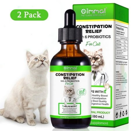 Cat Constipation Relief,Promotes Healthy Bowel,Relieves Constipation,Supports Digestive Health – 2Pack