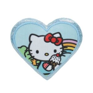 Hello Kitty and Friends Hello Kitty Rainbow Cat Toy – 3-inch Cat Plushie with Catnip