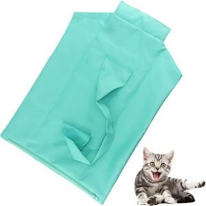 GlobaShun Aberfields Cat Carrier Pouch, Aberfields Cat Carrier Pouch Bag for Adult Cat, Dog Carriers for Small Dogs, Soft Pouch and Tote Design Anti-Scratching for Claw Care Nail Trimming