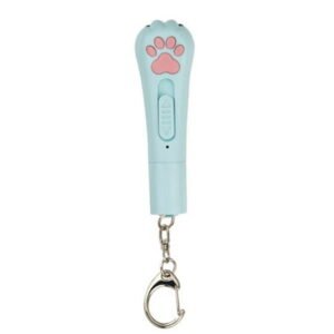 3-in-1 Interactive USB Rechargeable Pet Cat Laser Toys Multifunctional Cats Interactive Infrared Teaser Lighting Cat Chaser Stick #468949