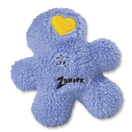 Dog Toys Soft Berber Boys Plush Squeaker Embroidered Heart 8 1/2″ Choose Color (Purple)