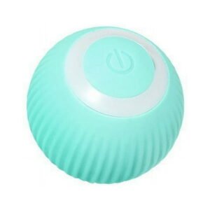 Smart Cats Toy Automatic Rolling Ball Electric Interactive Training Self-Propelled USB Charging,Blue