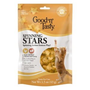 Good ‘n’ Tasty Chicken, Salmon Cat Treat, Tuna Kabob – 1.4 oz Bag