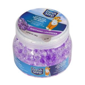 Fresh Step Pet Litter Box Deodorizing Gel Beads – Lavender scent