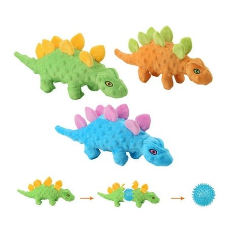 Kids Toys under $5 kkbbma Dog Plush Squeaky Toys,Plush Pet Toy For Dogs & Puppies, Soft &, Tough & Chew, Reinforced Seams