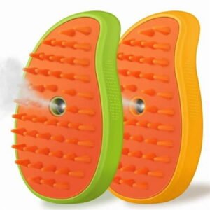 3 in 1 Pet Steam, multifunctional cat grooming brush, rechargeable, cat brush with steam, cat, pet spray comb, 3in1 steam, Pet Grooming for Dog steamy pet hair Self-Cleaning Pet