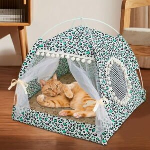 TaTaai Clearance 1Pcs Cat Tent for Indoor, Indoor Dog House,Kitten Tent Suitable for Samll Dogs,Pet Cute Cave Nest Dog Houses