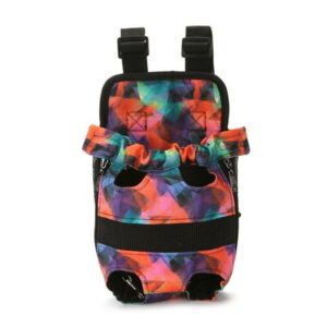 Purrfect Pet Carrier Backpack Comfortable High Stability Adjustable Dogs Cats Legs Out Front Travel Bag for Outside