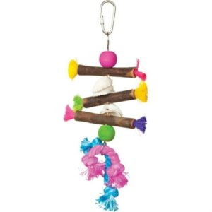 Prevue Pet Products Shells & Sticks Preen & Pacify Bird Toy