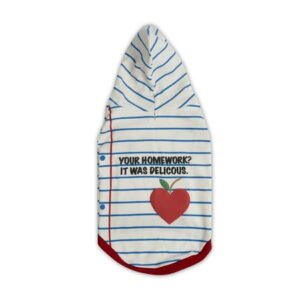 JOLLY KNITS DOG HOODIE- Studious Snaks – Small