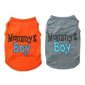 SPRING PARK Tops Letter Printing Dog Vest Puppy Vest Pet Clothing Puppies Clothes for Small Dogs Doggie Dress Summer Apparel