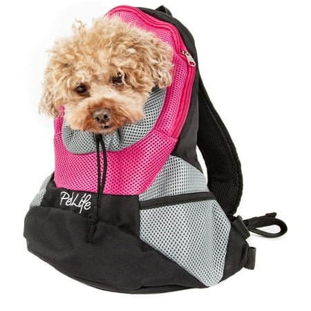 Pet Life ® ‘Bark-Pack’ Travel On-The-Go Hand’s Free Sporty Performance Pet Dog Backpack Carrier