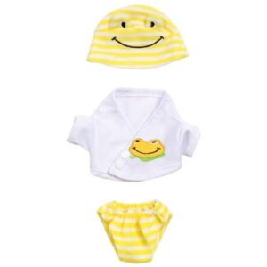 Nsxcdh Reborn Doll Girl Clothes 12Inch Sharf Outfits Simulation Dress Up Toy Educational Gift for Pretend Play Activities