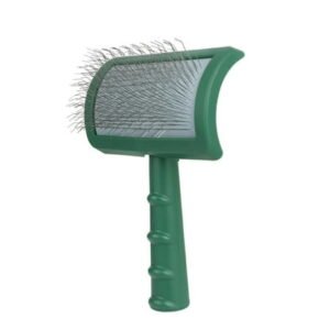Firm Slicker Brush for Dogs Goldendoodles,Extra Long Pin Slicker Brush for Dog Pet Grooming Pins and Deshedding,Removes Long and loose Hair,Undercoat