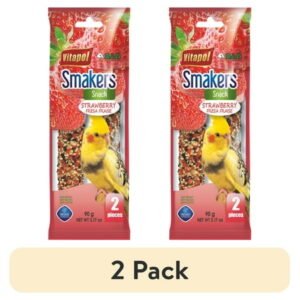 (2 pack) Smakers Treat Sticks 2count Cockatiel